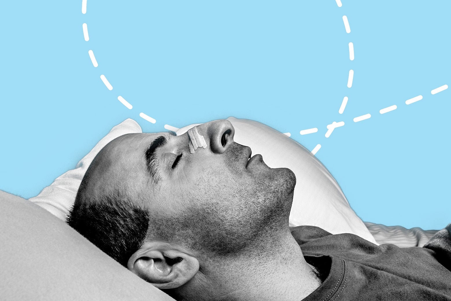 Slate's tweet card. How huge is the U.S. market for anti-snoring products? Nearly half a billion dollars.