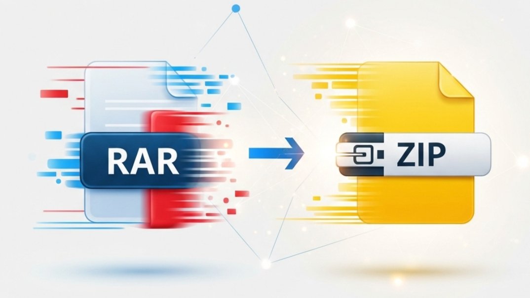 ezyZip's tweet card. Nothing's more frustrating than receiving a RAR file when everyone you know expects ZIP. I've watched my fuzzy fingers count how many times someone sends a perfectly good archive in RAR format, only...