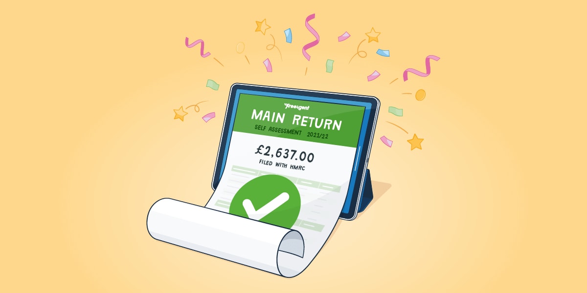 freeagent's tweet card. "To save you from searching for documents at the last minute, here's a list of everything you need to have to hand to fill in your Self Assessment tax return."