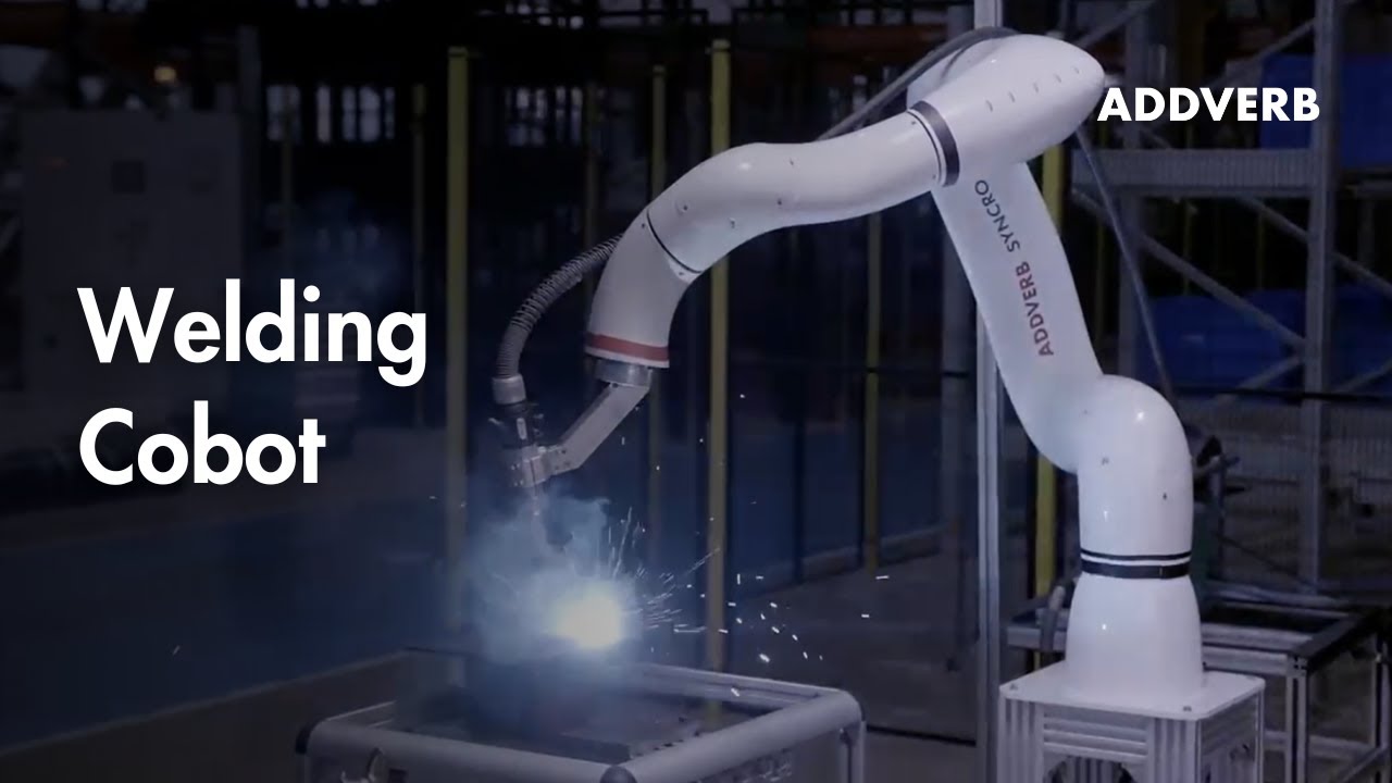 Addverb_Tech's tweet card. Redefining Welding Automation with Collaborative Robots | High-Prec...