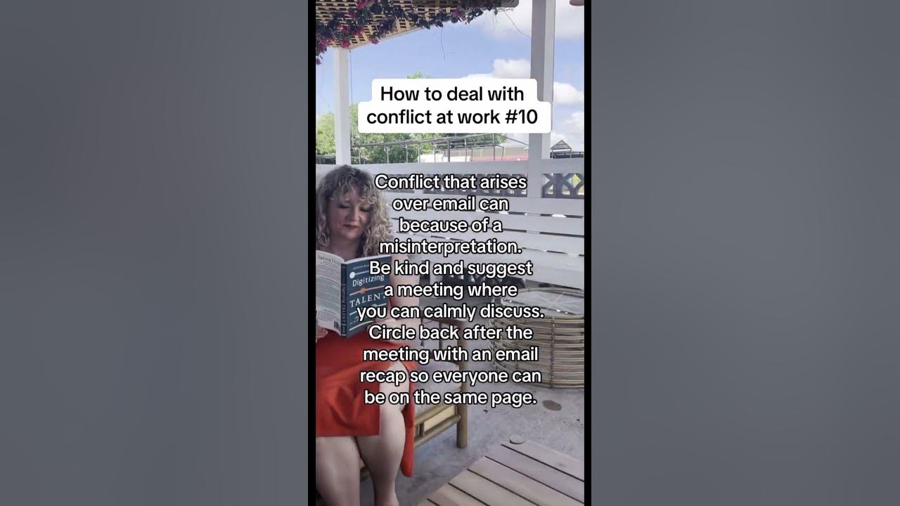 _CareerBlogger's tweet card. How to deal with a #workconflict. Whether its your boss, coworker or...