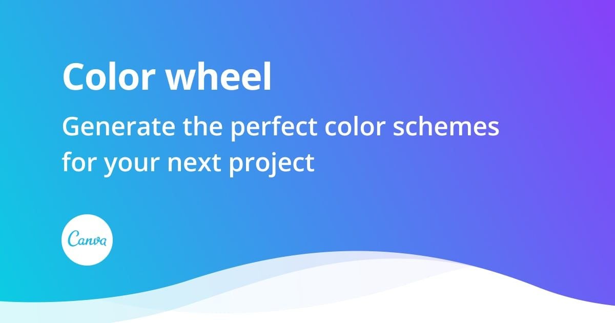 SwiftUIHome's tweet card. The color wheel shows the relationship between colors. Create the perfect color scheme for your next project. It's easy and free!