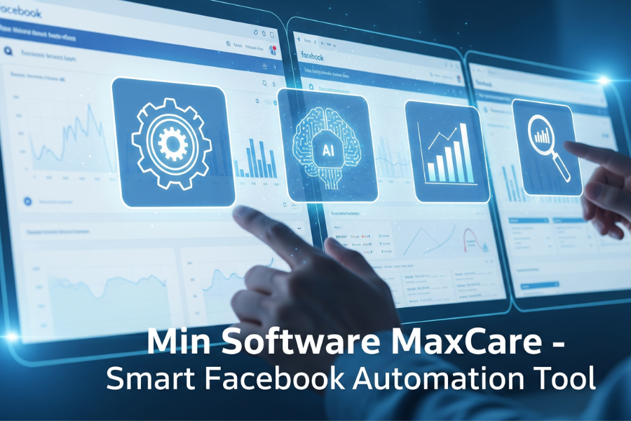 minsoftwaread's tweet card. Whether you’re an entrepreneur, agency, or social media manager, Min Software MaxCare helps you manage all your Facebook...