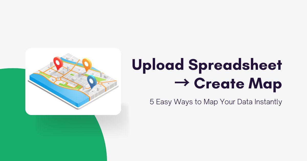 mapstack_io's tweet card. Ready to map your data? Compare 5 tools to turn spreadsheets into interactive maps. Upload Excel, CSV or Google Sheets and visualize insights fast.