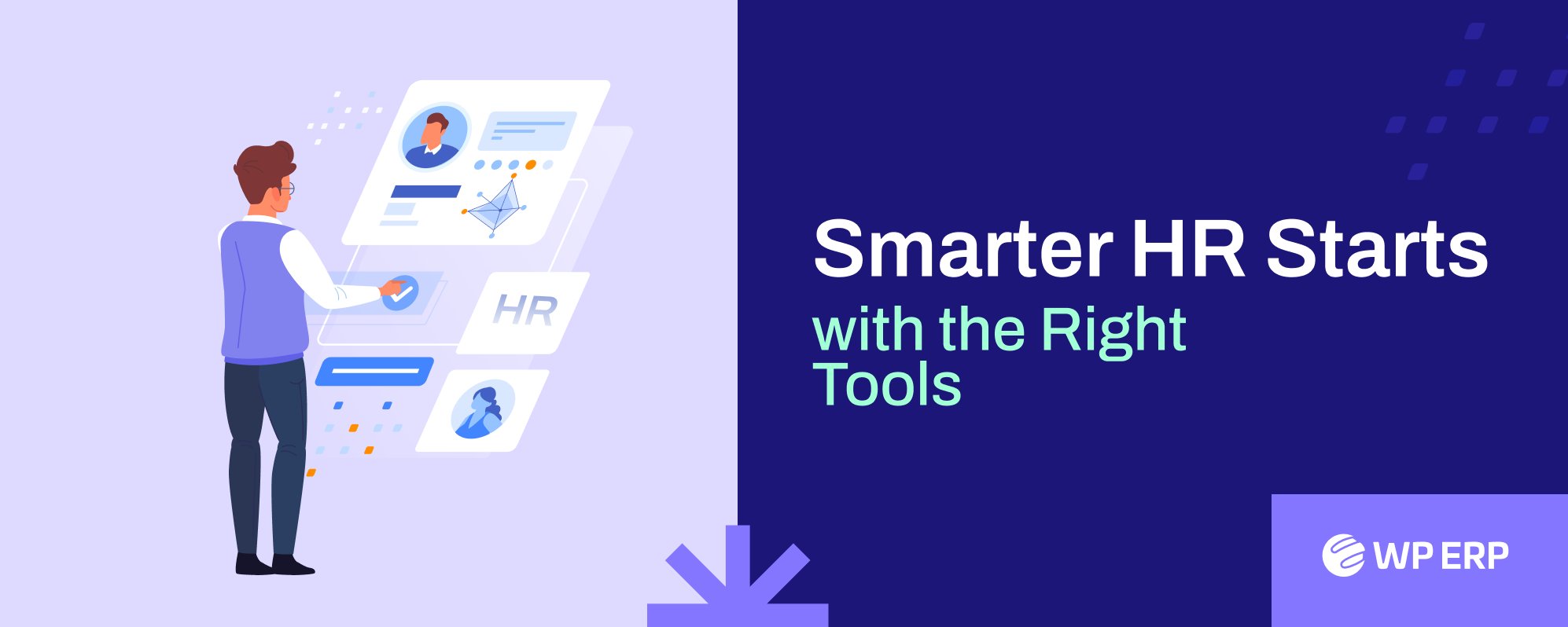 getwperp's tweet card. Top 7 Human Resource Management Tools: 1. WP ERP HR, 2. BambooHR, 3. Zoho People, 4. Gusto, 5. TriNet, 6. Namely, and 7. Monday.com HR.