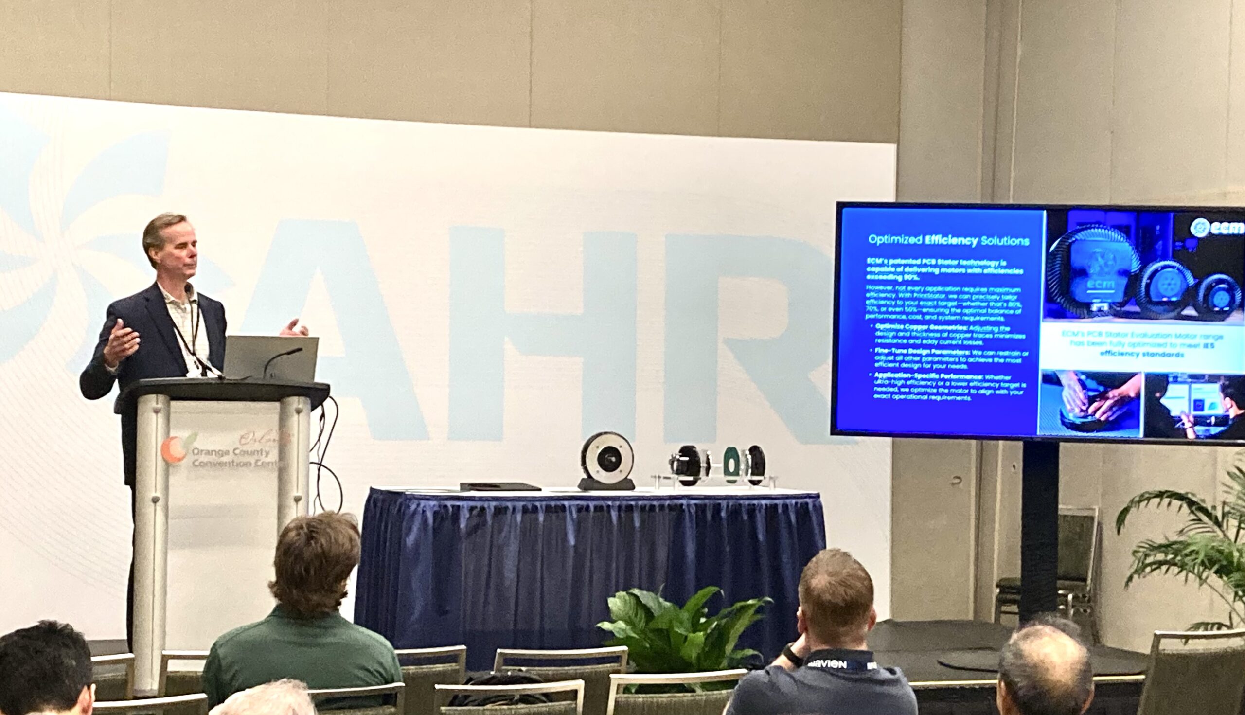 pcbstator's tweet card. Discover the latest in HVAC innovation from AHR Expo 2025! ECM showcases how PrintStator Motor CAD and PCB Stator technology enable ultra-efficient, lightweight, and compact motor designs. Learn how...