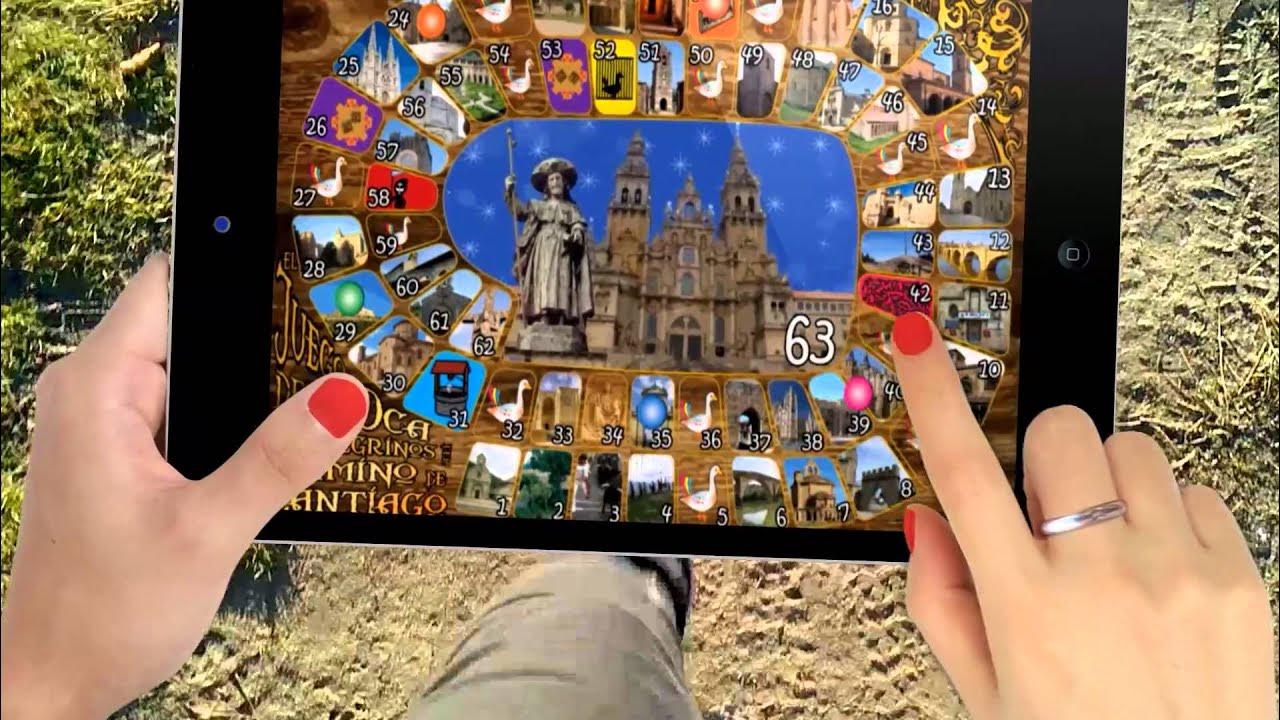 Exactapps's tweet card. Juego de la Oca para Peregrinos del Camino de Santiago Android App