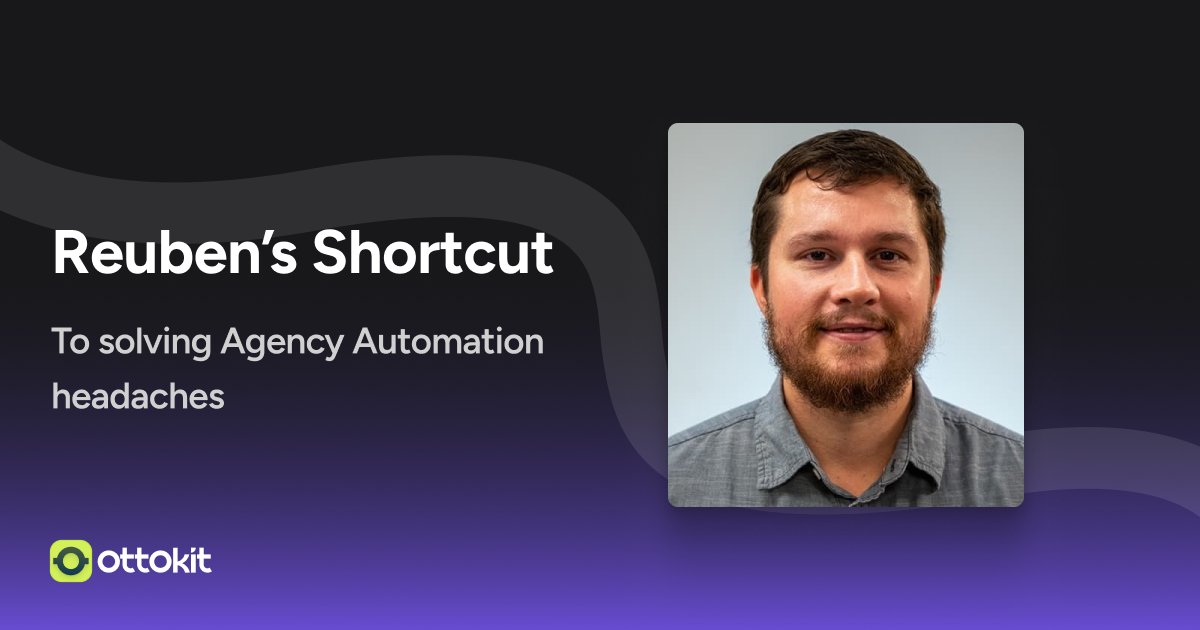 MichaelKihl's tweet card. See how Reuben switched from Zapier and saved $4k annually while getting better agency automation. Discover why OttoKit is the best automation alternative.