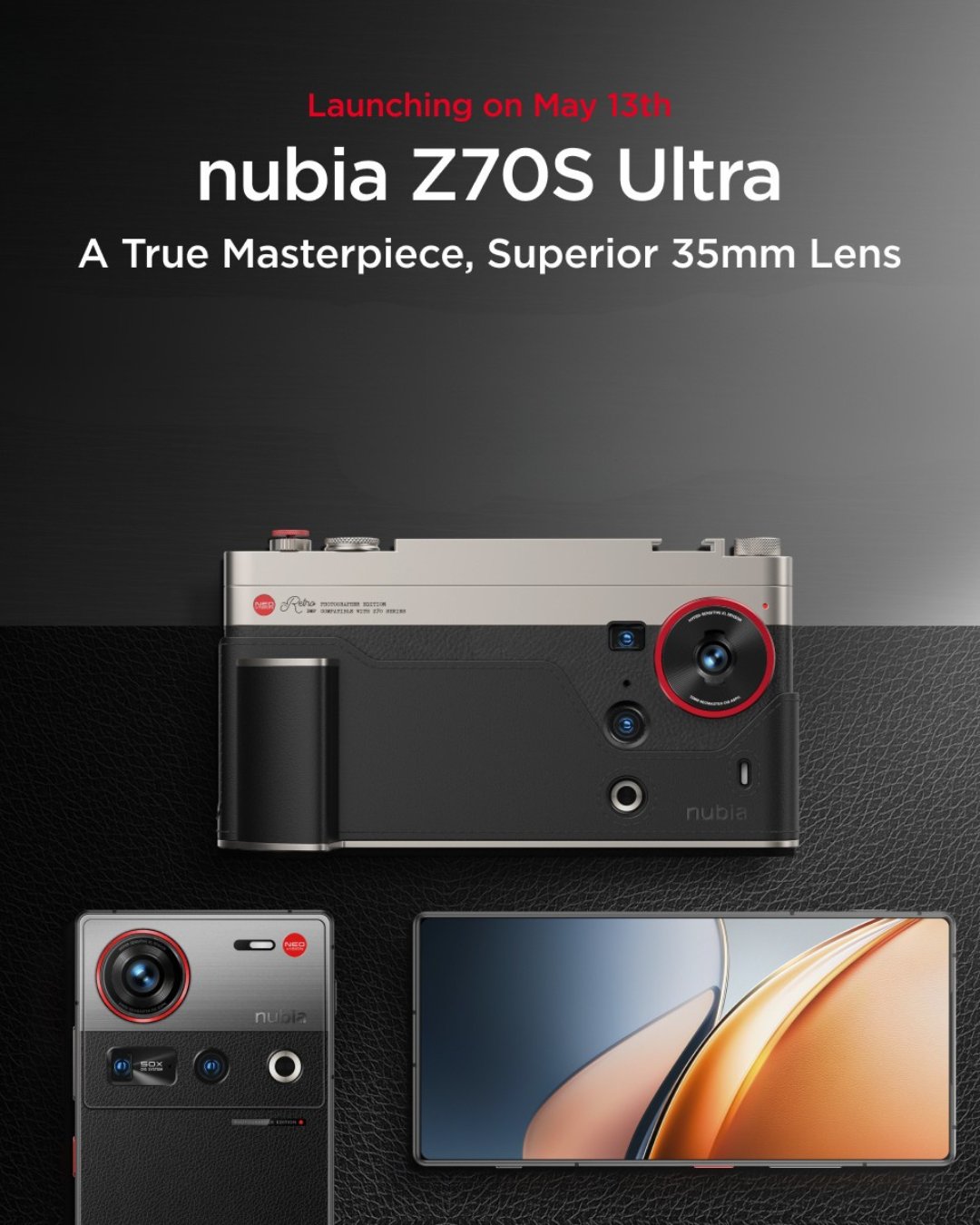 nicks_tech7's tweet card. Get Ready to Upgrade Your Smartphone Game! 📱✨ nubia is giving you the chance to win our brand-new flagship, plus fast chargers, free cases, and discount coupons! 🎁 1 x nubia Z70S Ultra 🎁 5 x 80W...