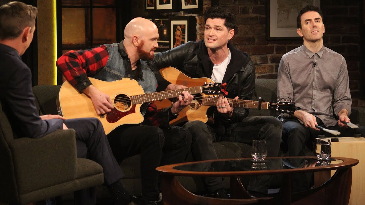 TheScriptTH's tweet card. The Script - live acoustic performance - 'Breakeven' | The Late Late...