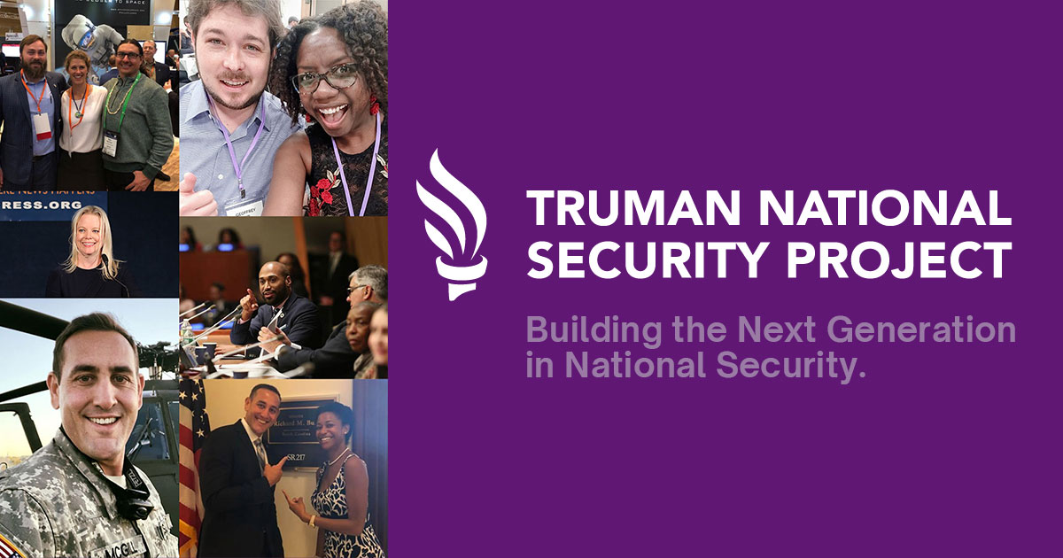 TrumanProject's tweet card. Building the Next Generation in National Security.