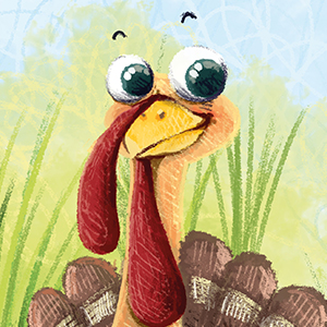 happydesigner's tweet card. Written by Ash Menon Gobble Gobble is a little turkey who sometimes struggles to sleep. He tries all sorts of tricks and methods, including a warm glass of milk, a bubbly bath, and deep breathing. He...