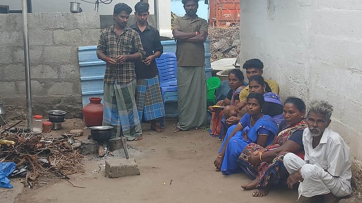 xpresstn's tweet card. VELLORE: Eleven bonded labourers from Vellore, including six children below eight years of age, were rescued from a brick kiln in Kollamedu near the Andhra Prad