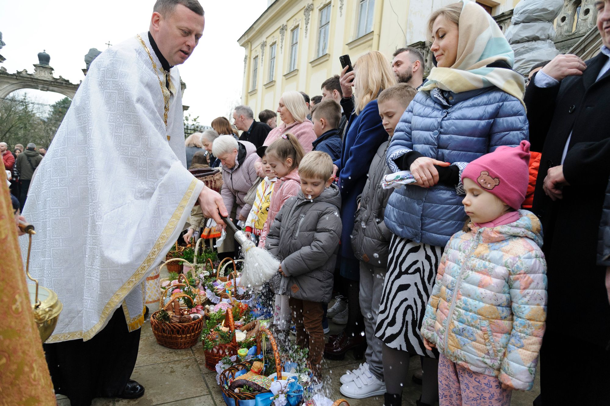 KyivIndependent's tweet card. Ukraine's Orthodox Christians, which make up the majority of the country's population, are celebrating Easter on April 16, the second to occur since Russia launched its all-out war on Feb. 24, 2022.