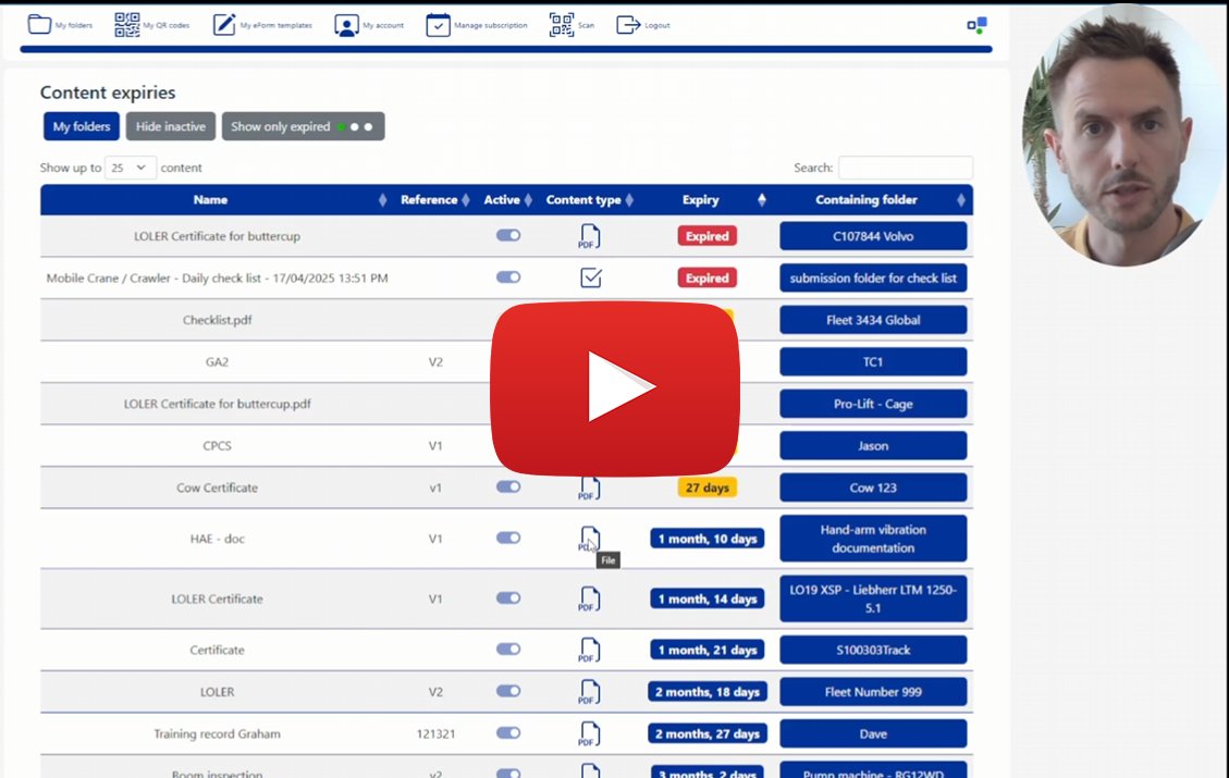 CapjaThat's tweet card. We know the drill, certificates, insurance docs, operator cards, training records… they all have expiry dates, and missing one can lead to more than a slap ...