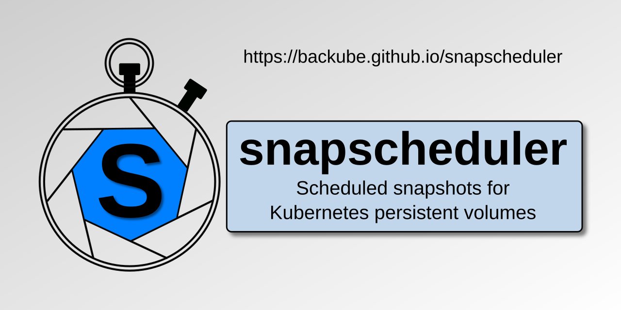 Amaankhan4you's tweet card. Scheduled snapshots for Kubernetes persistent volumes - backube/snapscheduler