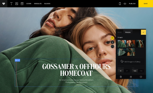 rvewx_com's tweet card. أداة بورتفوليو مبنية على WordPress تستهدف المصممين لإنشاء مواقع مخصصة دون قوالب جاهزة.