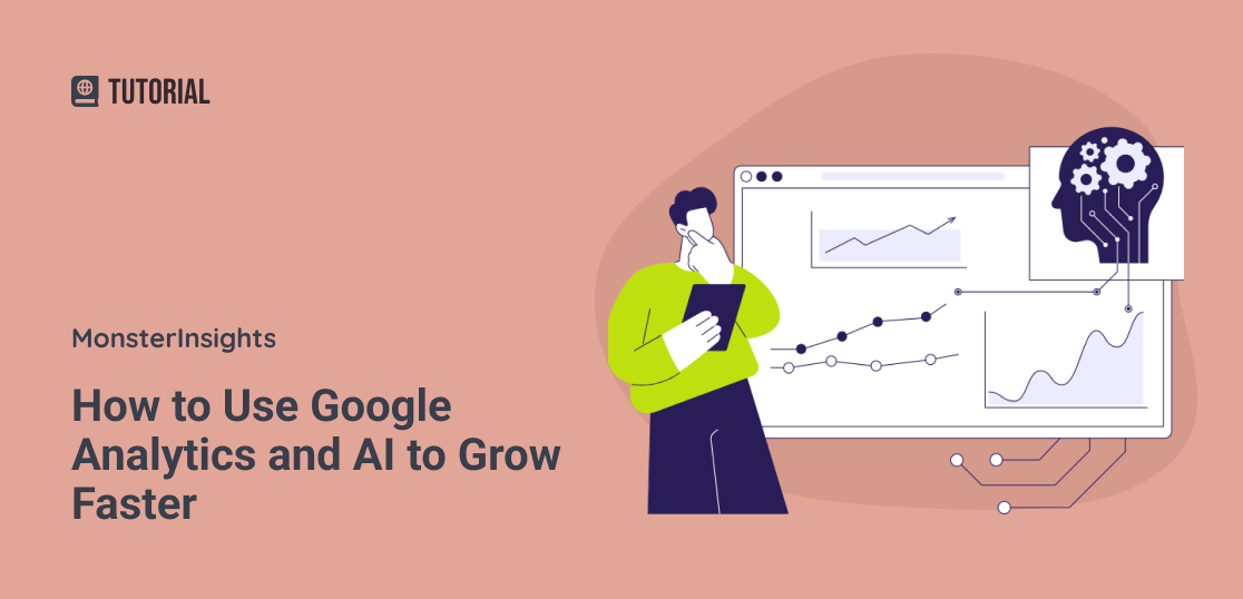 siennawebdesign's tweet card. In this article, I'll show you how you can use the power of Google Analytics and AI tools together to grow your business, plus an awesome WordPress AI tool.