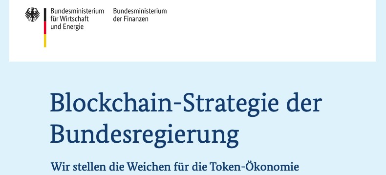 BChainSolutions's tweet card. With the very promising subtitle: „We set the course for the token economy“ the German government yesterday published its #Blockchain Strategy for Germany! 1. Securities on blockchain - Green light!...