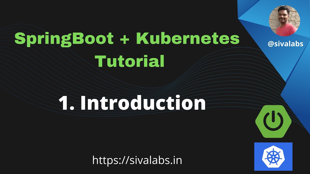 sivalabs's tweet card. Spring Boot + Kubernetes Tutorial Series - Part 1 : Introduction
