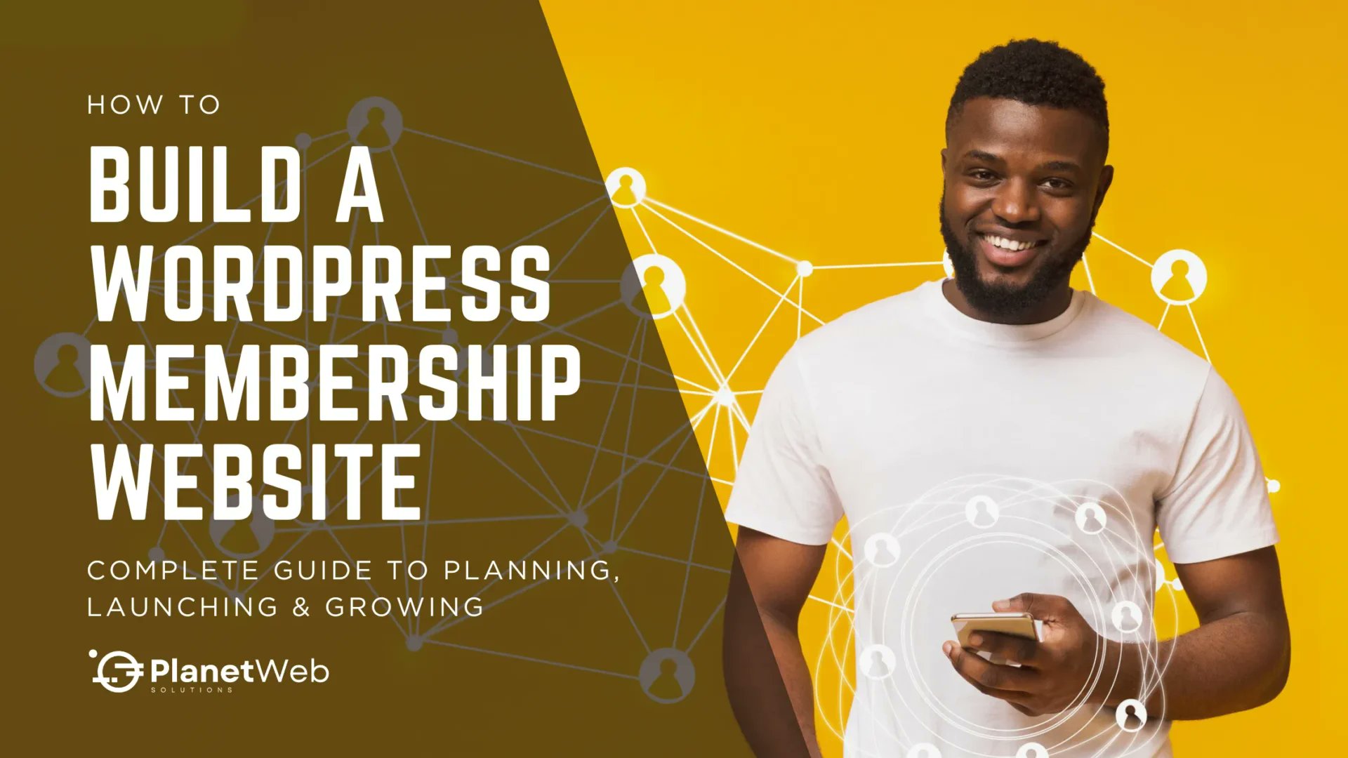 PlanetWebOnline's tweet card. Learn how to build a WordPress membership website in 2025 with the best plugins, security features, and growth strategies to monetize and engage your audience.