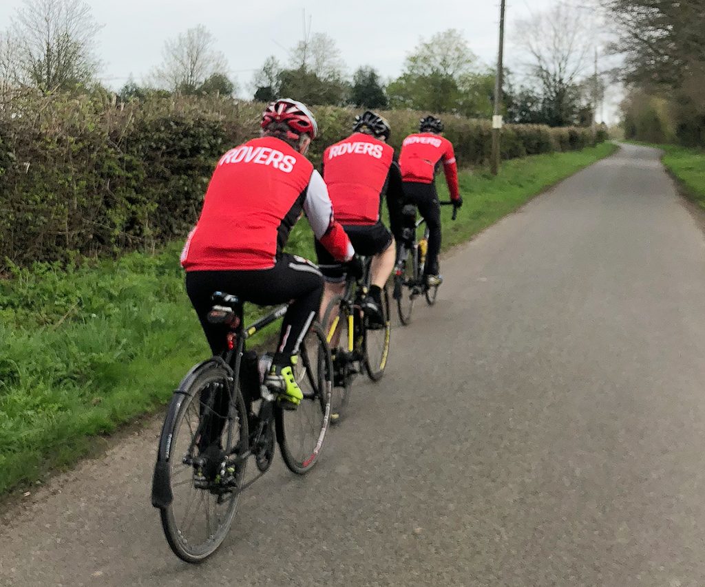 rovers_cc's tweet card. Colchester Rovers Cycling Club