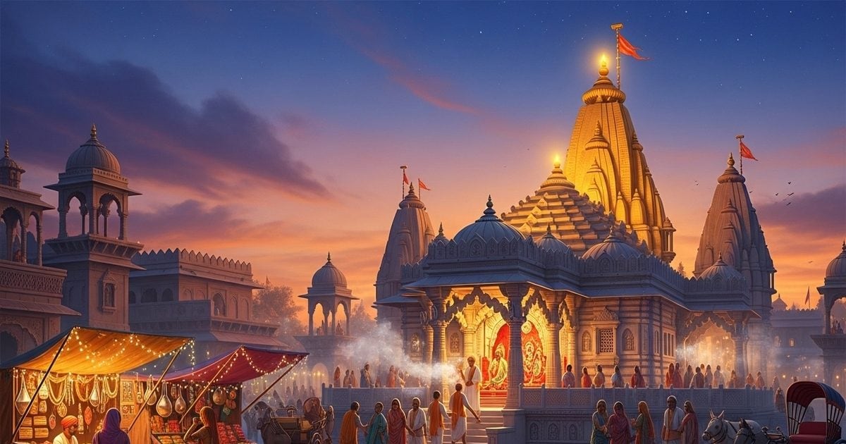 saurabhmohan_j's tweet card. Khatu Shyam Travel Tips: बाबा खाटू श्याम का दरबार सच में अद्भुत है. यहां आकर हर भक्त अपने दुख भूलकर सिर्फ भक्ति में डूब जाता है. कहते हैं, “हारे का सहारा, बाबा श्याम हमारा,” अगर आप भी जीवन की...