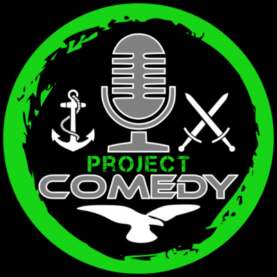 ProjCOMEDY's tweet card. A podcast by military veterans doing stand up comedy, for anyone that loves a laugh and wants to make others do the same. Turning military banter into quality comedy. Being funny - and sometimes...