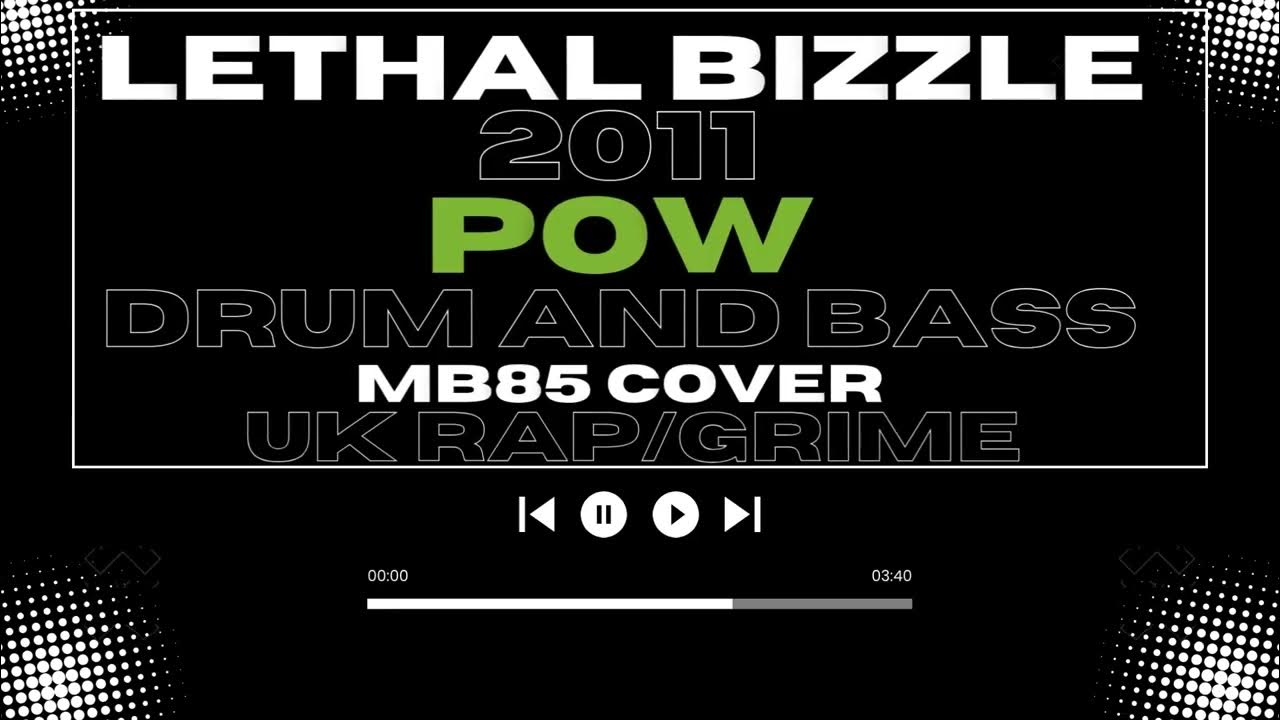 MagicBeats85's tweet card. LETHAL BIZZLE - POW 2025 (POW 2011 DRUM AND BASS REMIX) ALGORHYTHM...