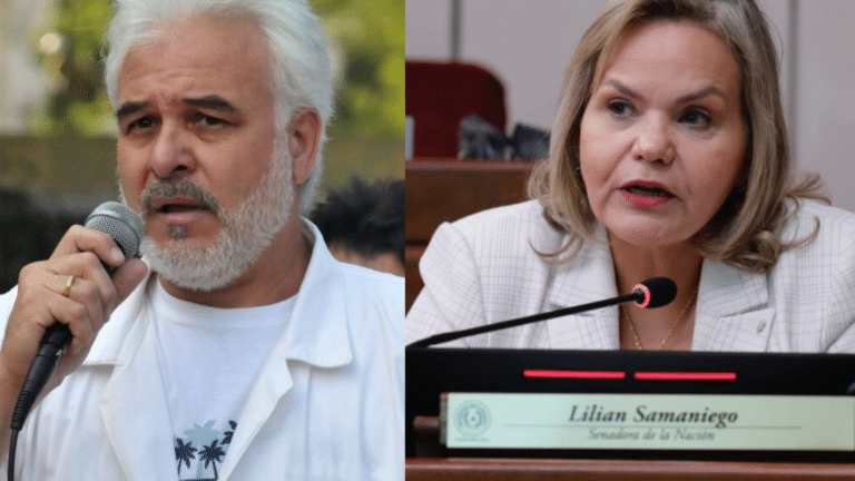 nanduti's tweet card. Edilberto Rivarola, presidente de la Asociación de Médicos del IPS tras las denuncias realizadas por la senadora Lilian Samaniego, aseguró que la misma “se quedará con las ganas” resaltando que...