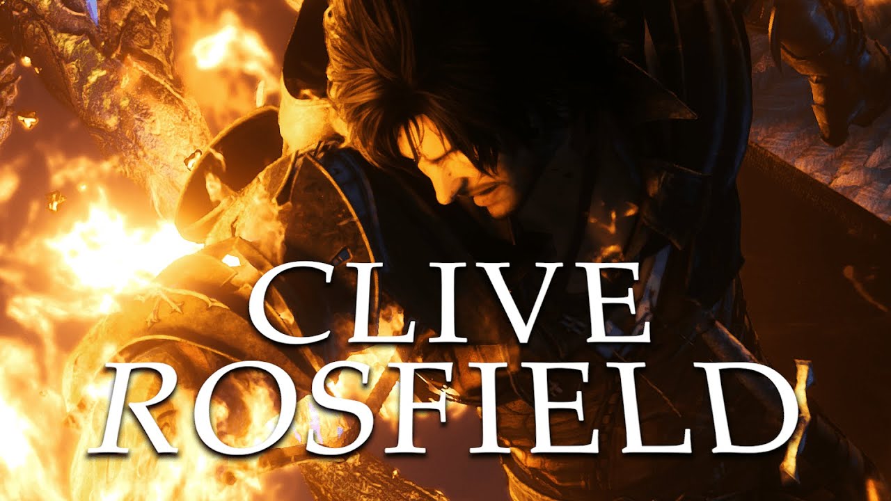 airscript's tweet card. Clive Rosfield | Final Fantasy XVI