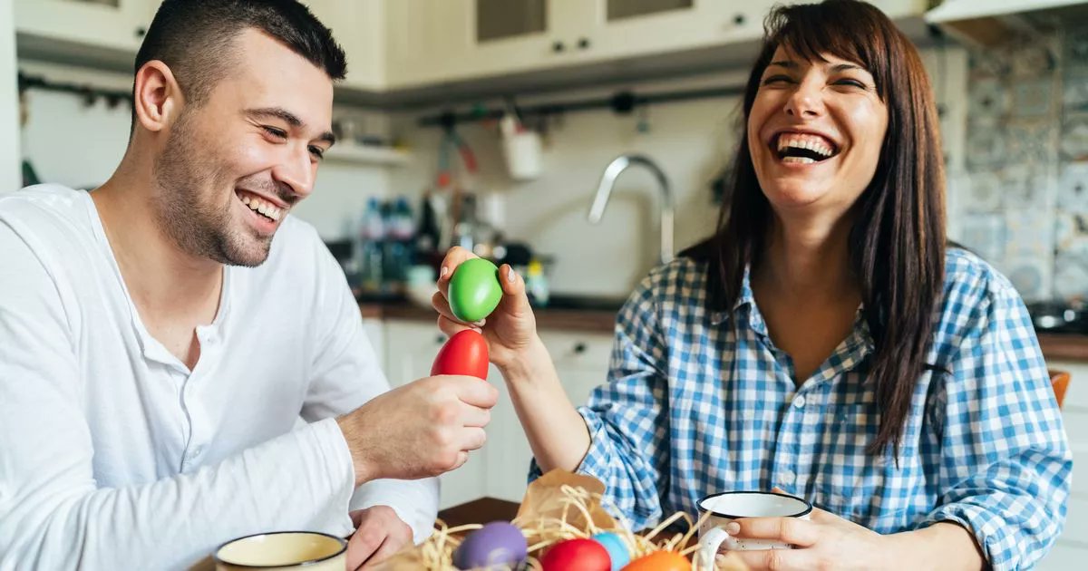 ThanetGazette's tweet card. This year Easter Sunday falls on April 9 and many families are struggle with costs