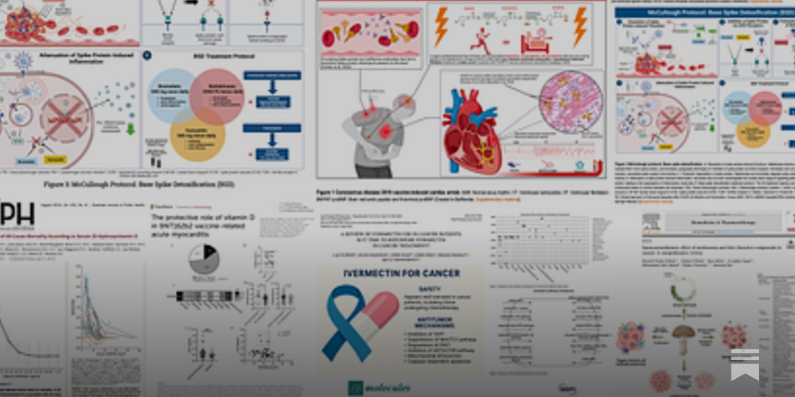 CryptoBidouille's tweet card. From myocarditis to turbo cancer, emerging research offers hope for the millions injured by mRNA shots.