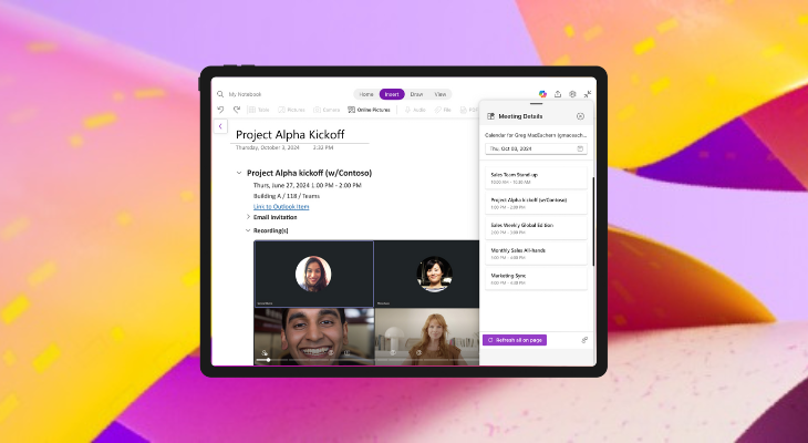 Msft365Insider's tweet card. Access the Meeting Details feature from the same familiar location and enjoy an improved meeting selection experience.