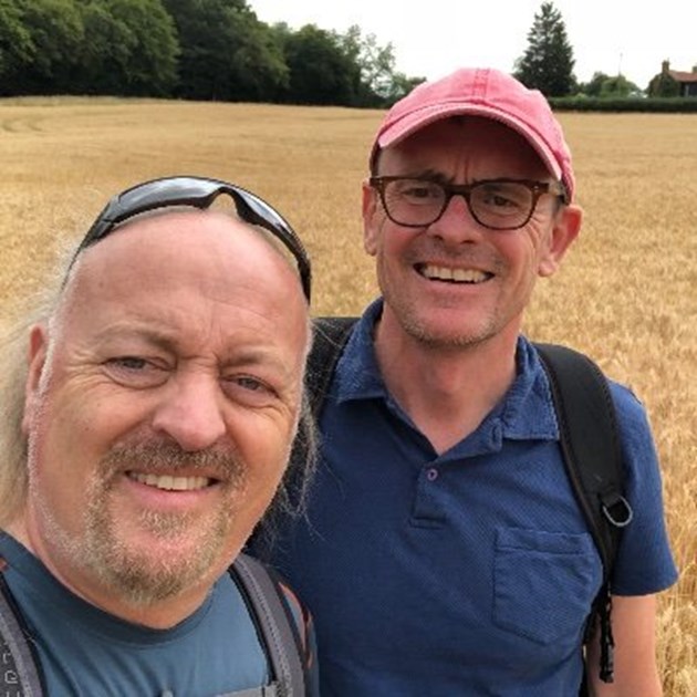 BillBailey's tweet card. Help Bill Bailey raise money to support Macmillan Cancer Support