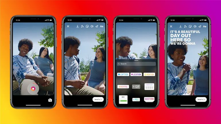 DesignRevTribe's tweet card. The option will give users more ways to maximize accessibility with their IG updates.