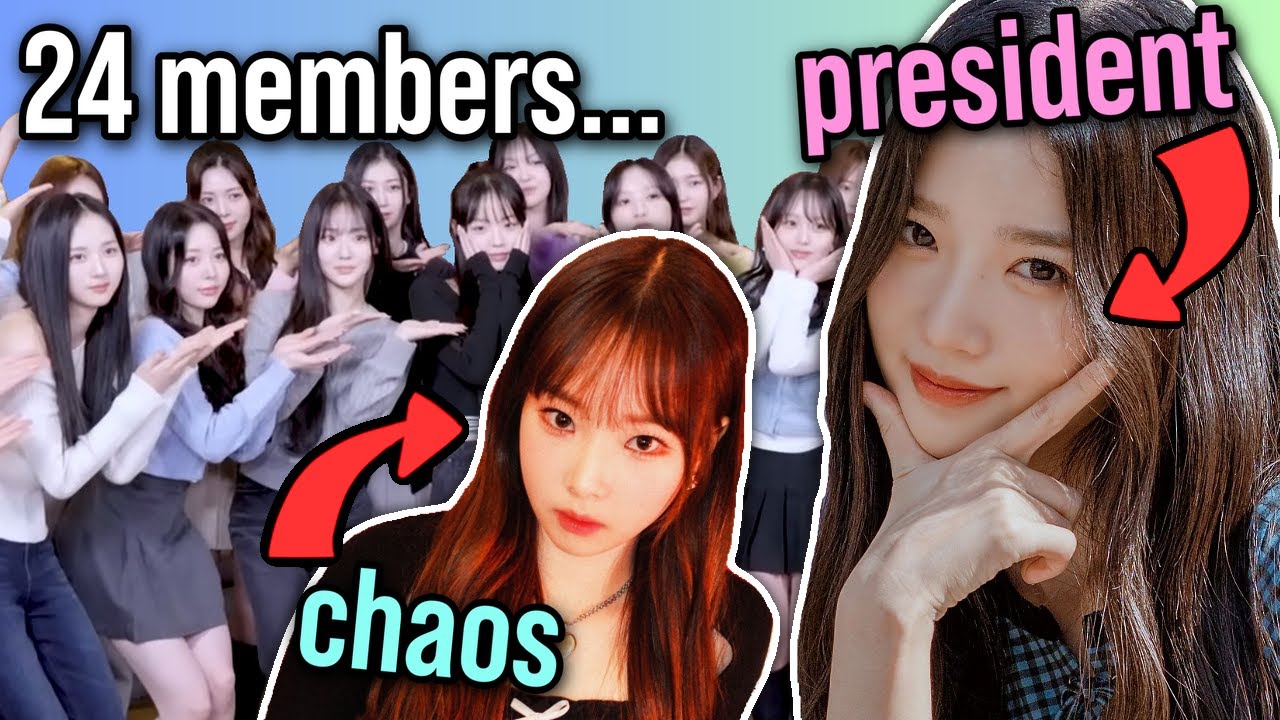 B3ngSSS's tweet card. Explaining ALL 24 tripleS Members Like It's A Sorority