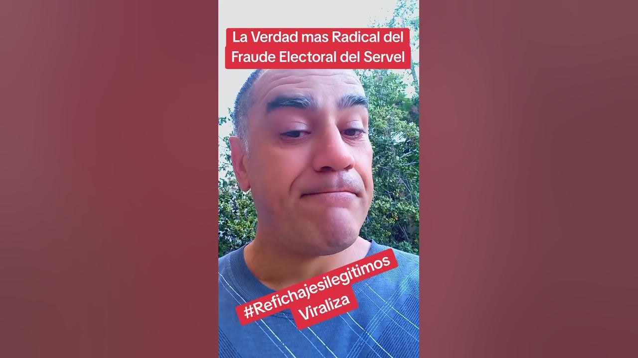 JHackeado60662's tweet card. LA VERDAD MAS RADICAL DEL FRAUDE ELECTORAL DEL SERVEL #refichajesil...