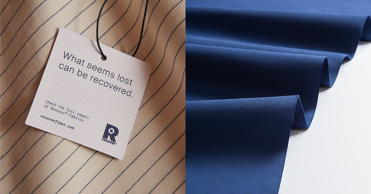 designdelight24's tweet card. Textile recycling firm Recover has entered the fabric market by developing a new recycled fabrics range, designed to complement pre-existing recycled cotton fibre offers. BoF sits down with Recover’s...