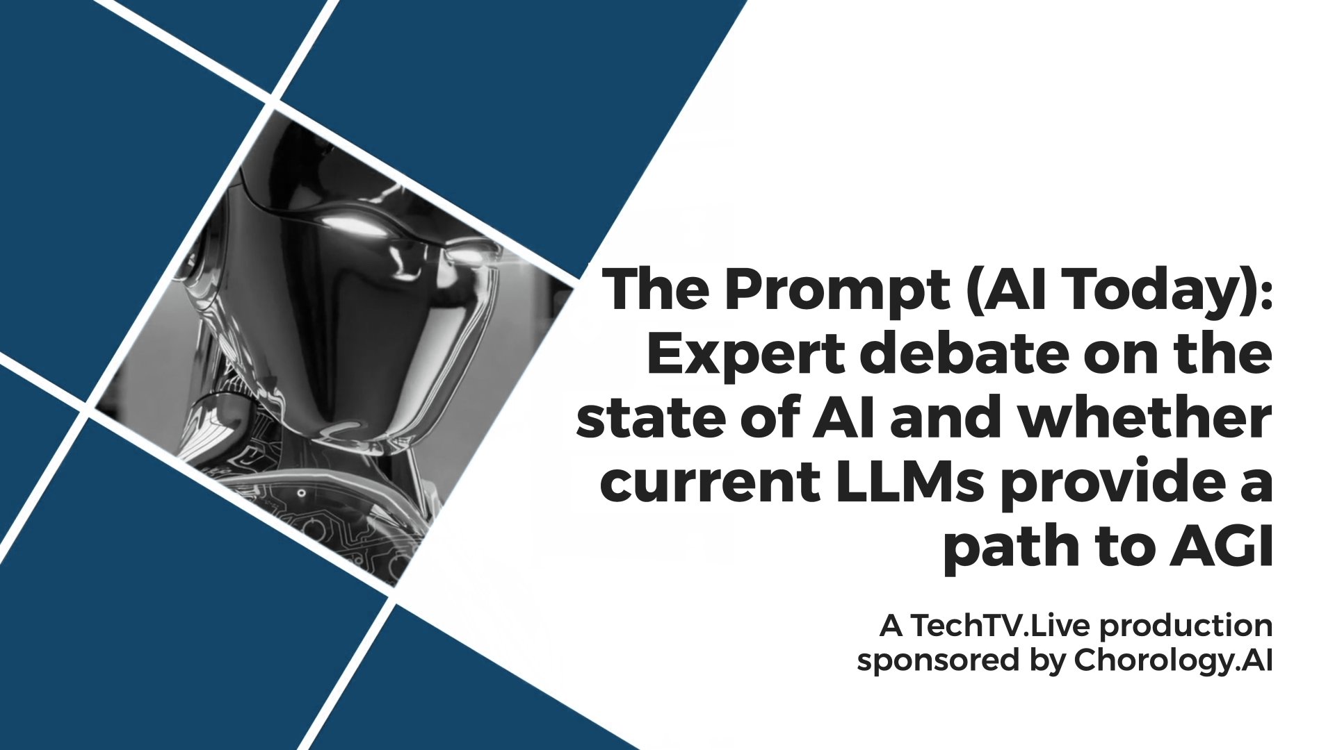 TechTVL's tweet card. TechTV’s inaugural debate for our groundbreaking AI programme ‘The Prompt’ looks into AI and examines the doubts being raised about this controversial technology. In discussion with some of the...