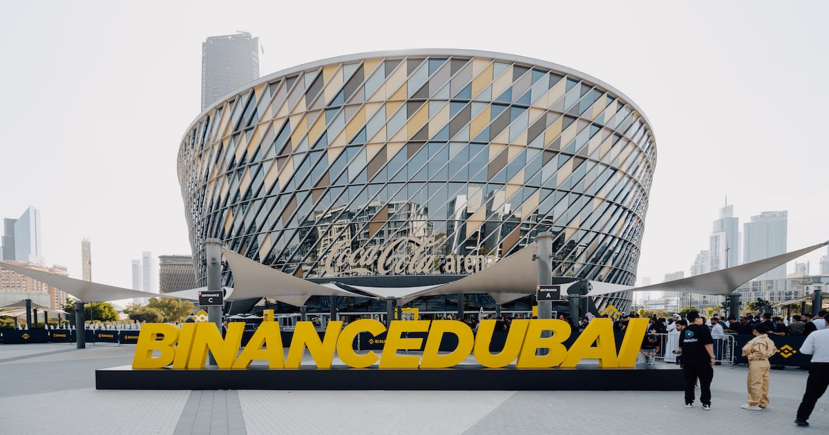 Zakinus's tweet card. Binance Blockchain Week 2025 to be larger and more impactful