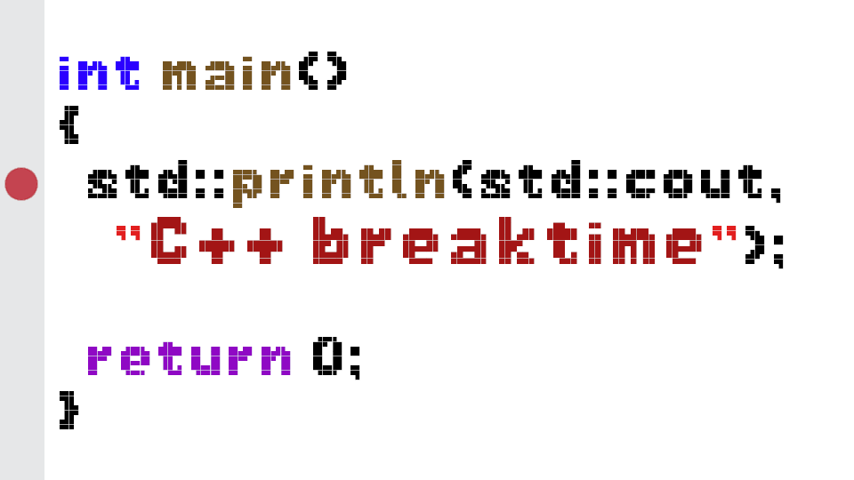 zbdk's tweet card. # 概要 「C++ breaktime」はいつも読書会をしている大阪C++読書会が開催する聴講スタイルの勉強会です。 普段行っている仕事の手をちょっと止めて、様々な技術に関する知見を深めてみませんか？ # テーマ * (c++ || game) C++に関係する話が中心ですが、ゲームが絡んでいればグラフィックやAIなどもOKとします。 # 参加費 無料 # スケジュール 時間 | 内容 |...