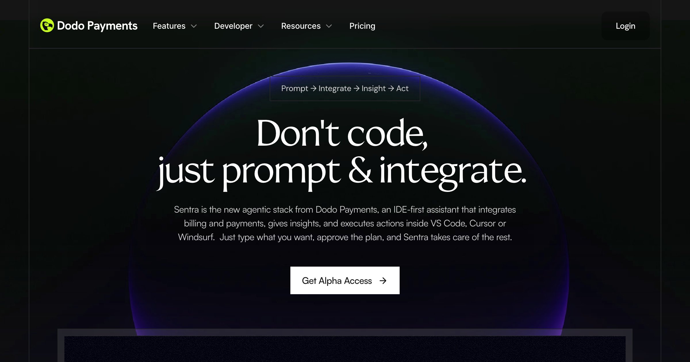 aagarwal1012's tweet card. Sentra is the new agentic stack from Dodo Payments, an IDE-first assistant that integrates billing and payments, gives insights, and executes actions inside VS Code. Just type what you want, approve...