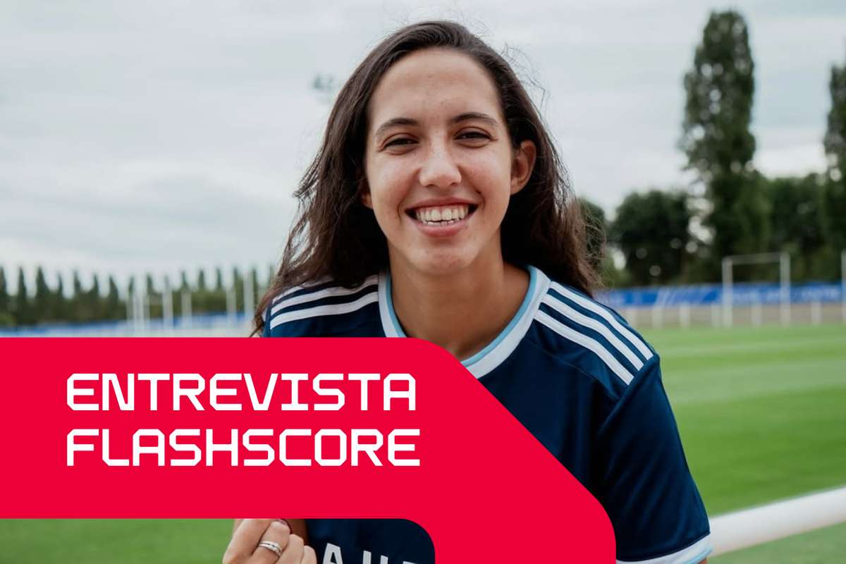 FlashScorePT's tweet card. Rafaela Mendonça tem 18 anos e faz parte do plantel do Paris FC, próximo adversário do Benfica na Liga dos Campeões feminina. Aproveitando o duelo europeu, o Flashscore conversou com a jovem guarda...