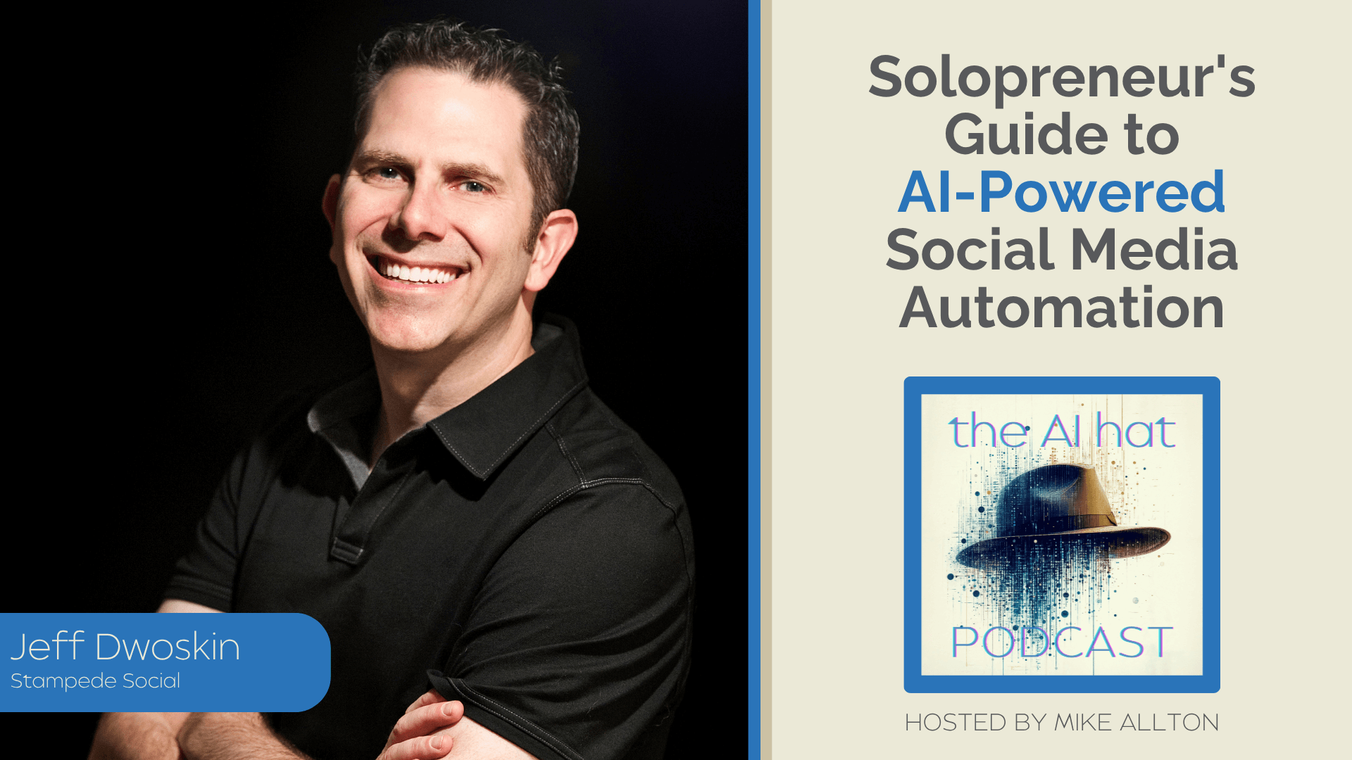 mike_allton's tweet card. Stop drowning in social media busywork. Learn how AI automation converts casual commenters into paying customers without touching your phone - perfect for overwhelmed solopreneurs.