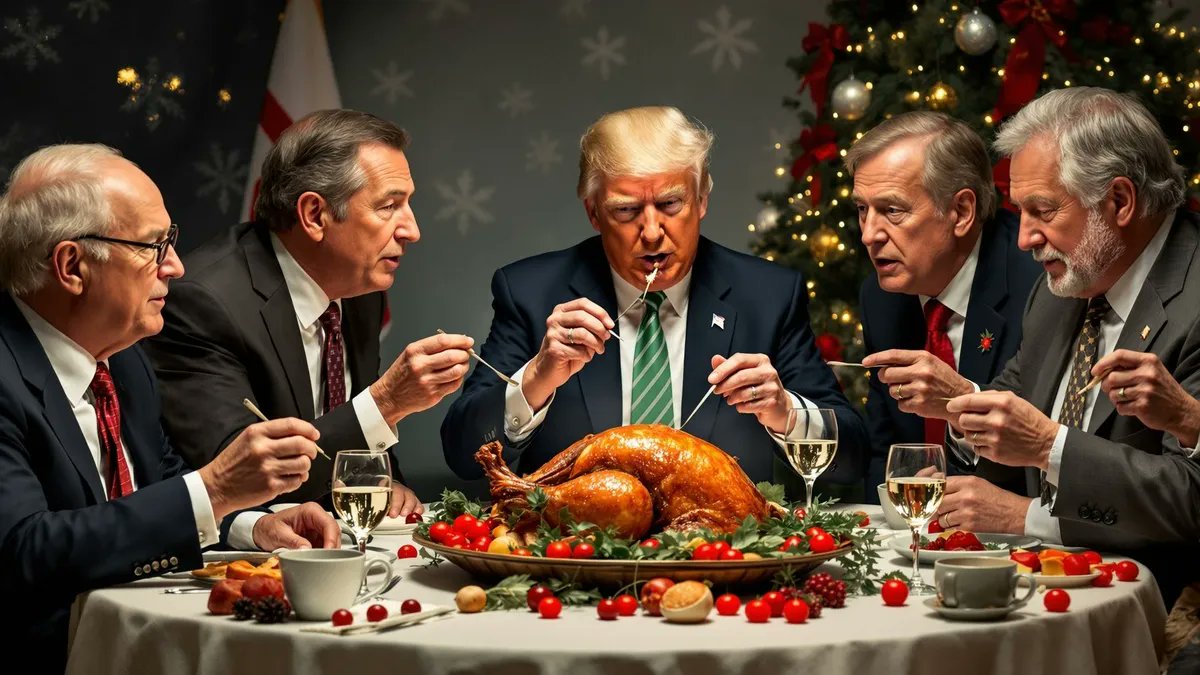 DonArturito's tweet card. De Rotterdamse gemeenteraad heeft gestemd voor een motie van Vrede voor Dieren: het jaarlijkse kerstdiner op het stadhuis wordt standaard vegetarisch.