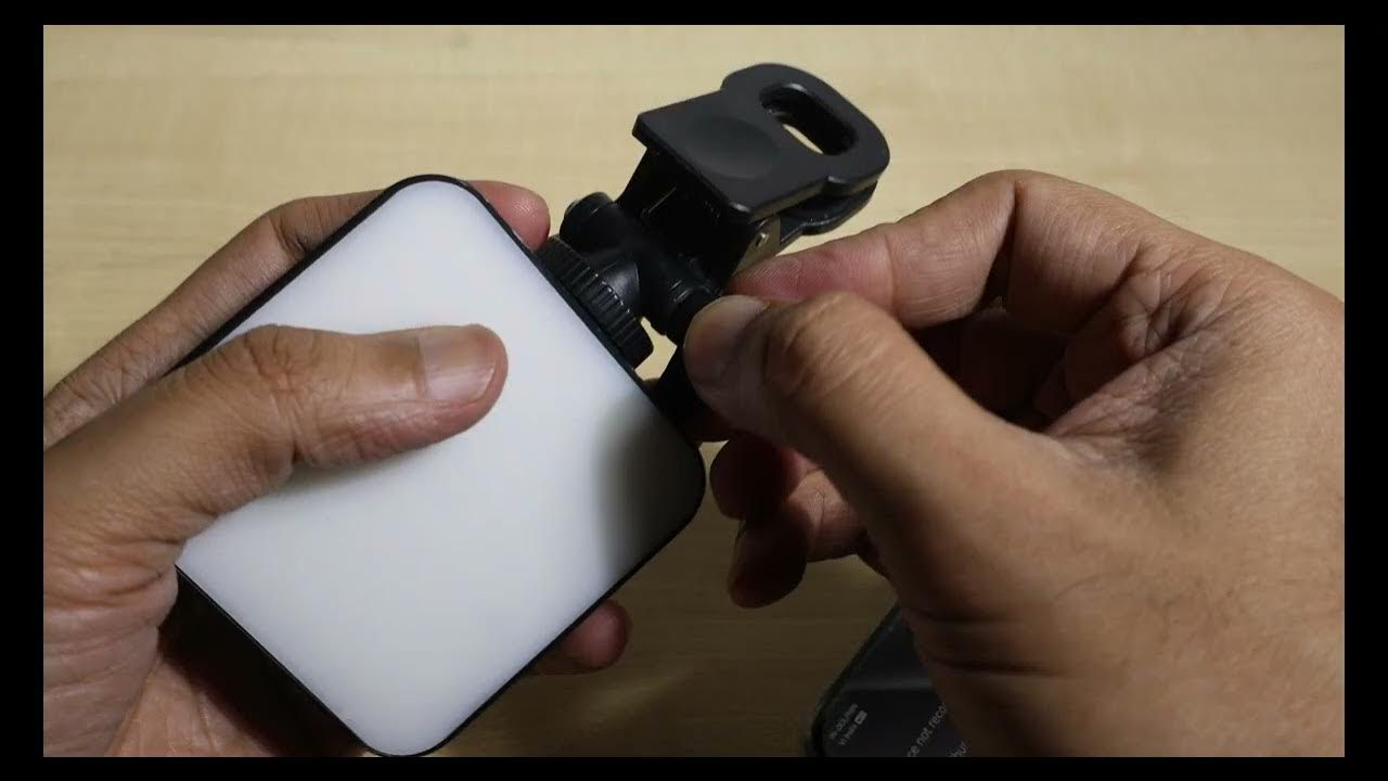 TheLifesWay's tweet card. Amazon Basics LED Video Light (INR 1200)