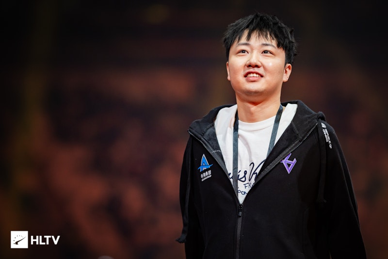 HLTVorg's tweet card. The Chinese team has recruited a young talent as it hopes to return to the top.