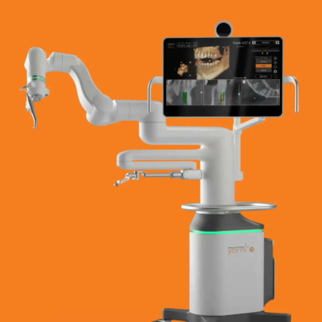 GuidedSolutions's tweet card. Medical Device News by Guided Solutions | Neocis launched Yomi S, its next-generation robotic platform for dental implant surgery. Miami-based Neocis designed Yomi S, powered by the YomiPlan AI