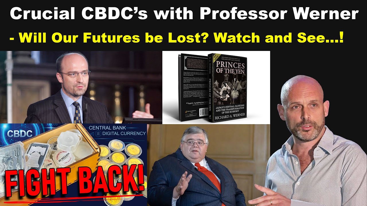 FatEmperor's tweet card. Crucial CBDC’s with Professor Richard Werner: YOUR Future is Being...
